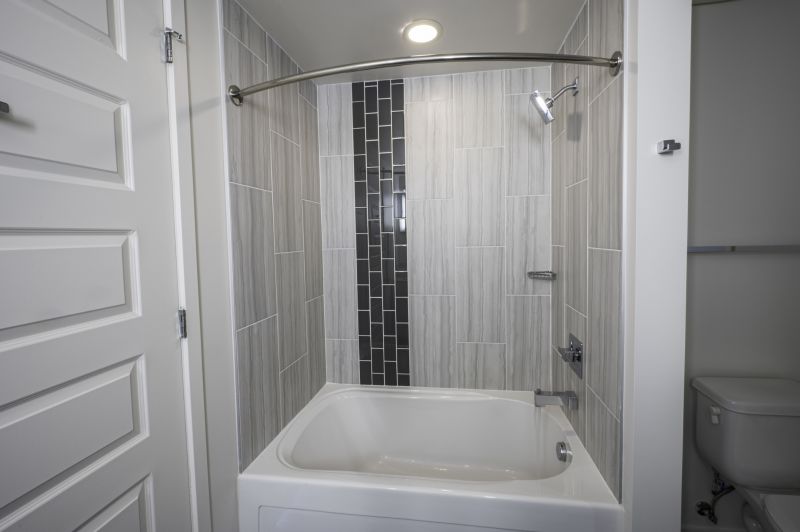 Shower-Tub Combo in Small Space